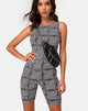 Imagen de Acro Unitard en Sypro Blanco y Negro