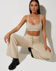 Imagen de Adda Bralet Top de canalé aterciopelado Beige neutro
