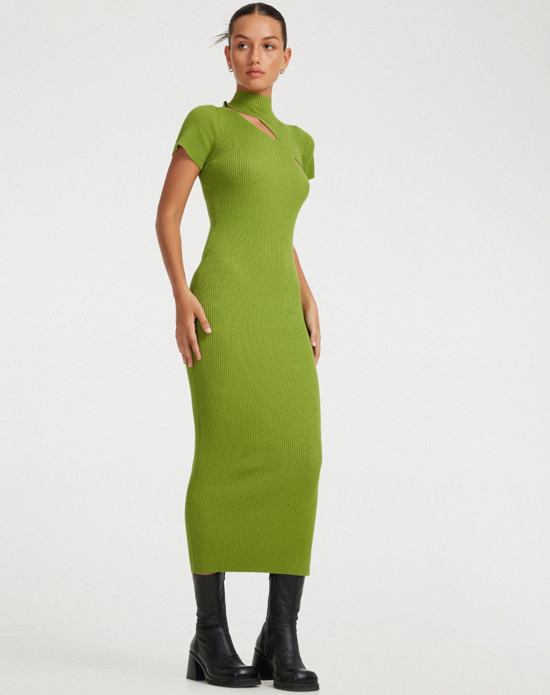 imagen de Afiqah Maxi Dress in Golden Lime