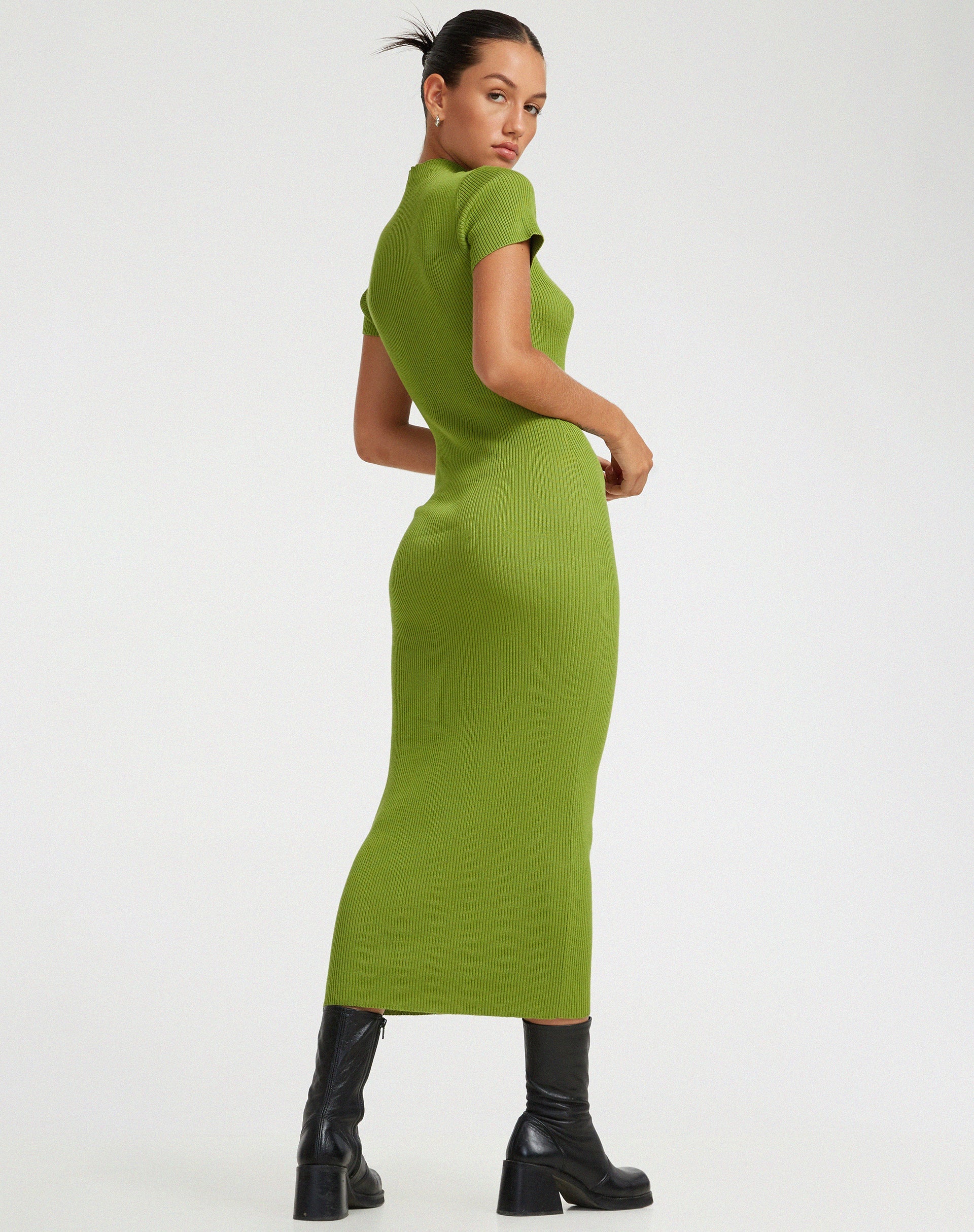 imagen de Afiqah Maxi Dress in Golden Lime