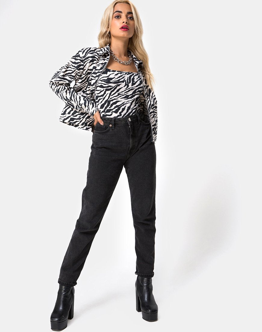 Imagen de la chaqueta Agatha en Zebra años 90