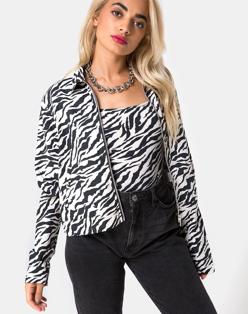 Chaqueta Agatha en Zebra años 90