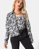 Imagen de la chaqueta Agatha en Zebra años 90