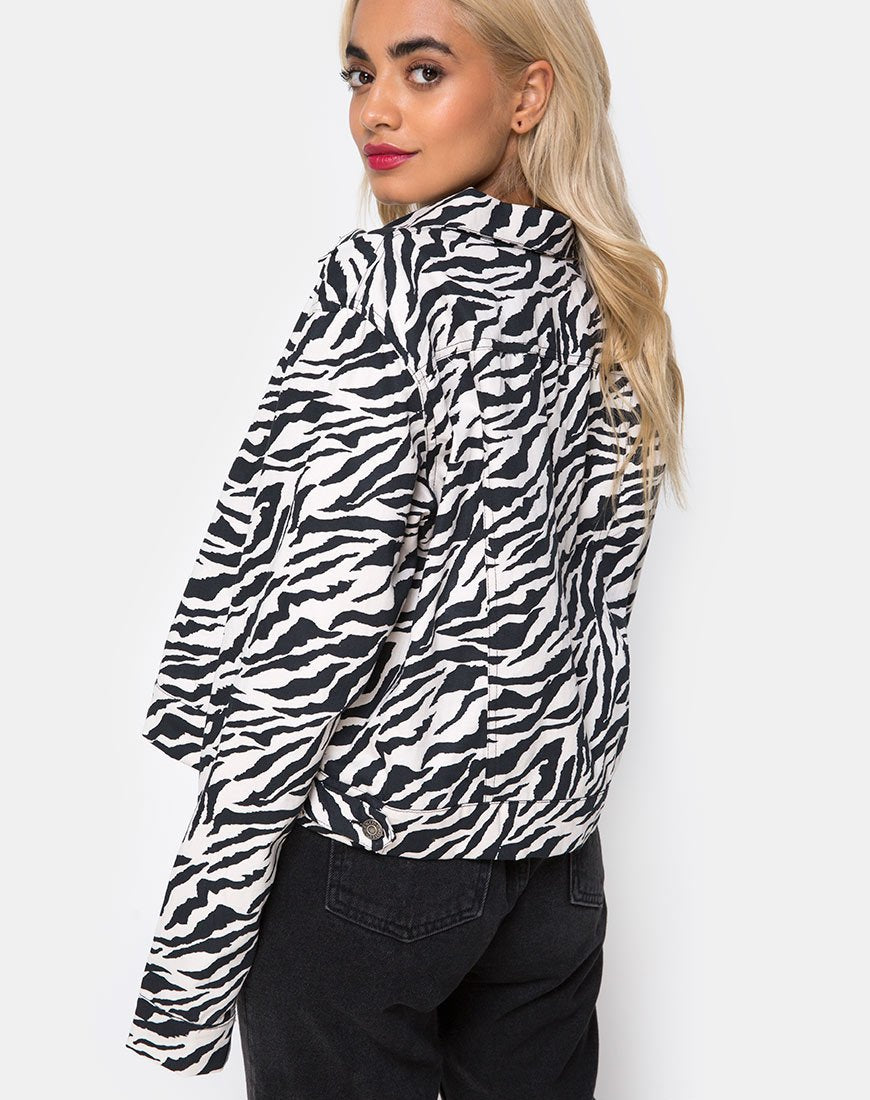 Imagen de la chaqueta Agatha en Zebra años 90