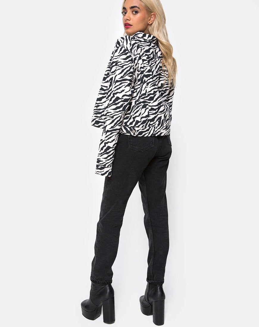Imagen de la chaqueta Agatha en Zebra años 90