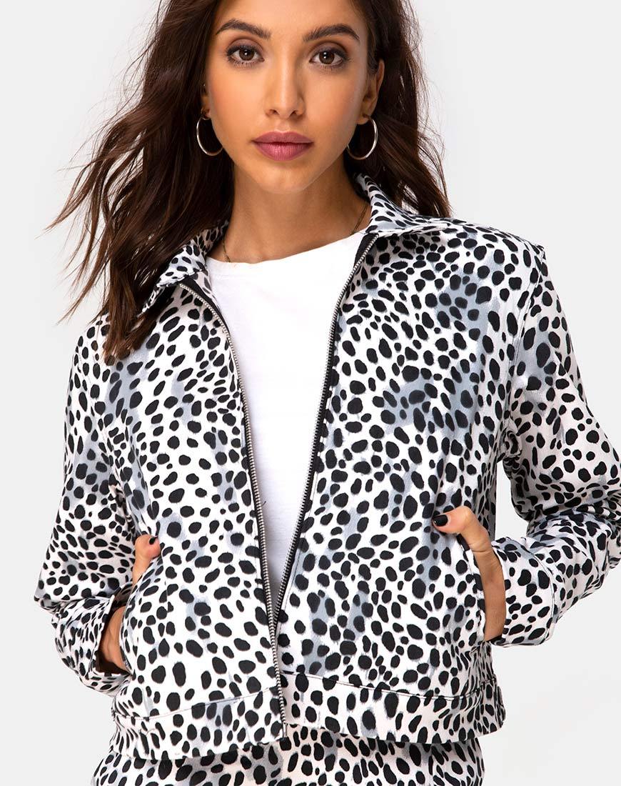 Imagen de la chaqueta Agatha en dálmata