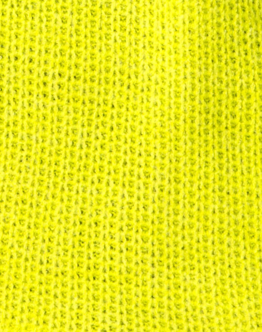 Imagen de Ajie Oversize Jumper in Lime
