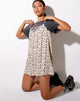 Imagen de Akina Slip Dress en Crema Daisy Day Dream