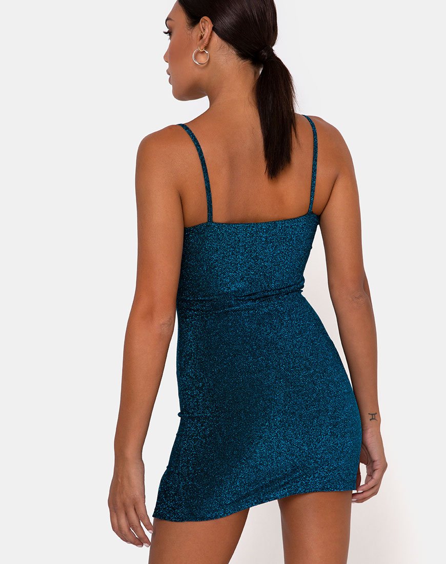 Vestido Alene Bodycon en azul zafiro