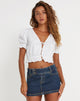 imagen de Aley Crop Top en Blanco
