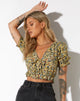 imagen de Aley Top en Spring Ditsy Yellow