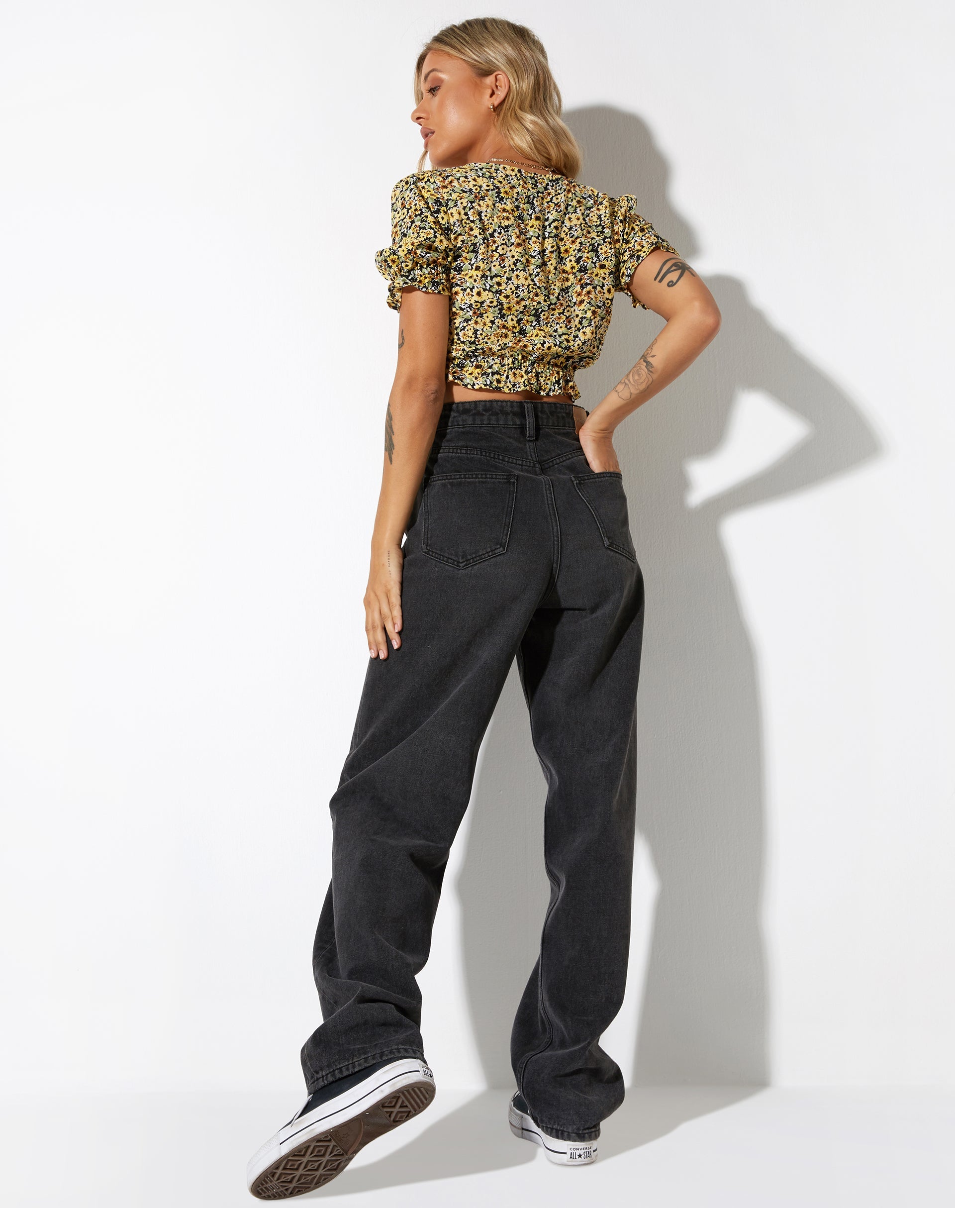 imagen de Aley Top en Spring Ditsy Yellow
