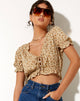 Imagen de Aley Crop Top en Washed Ditsy