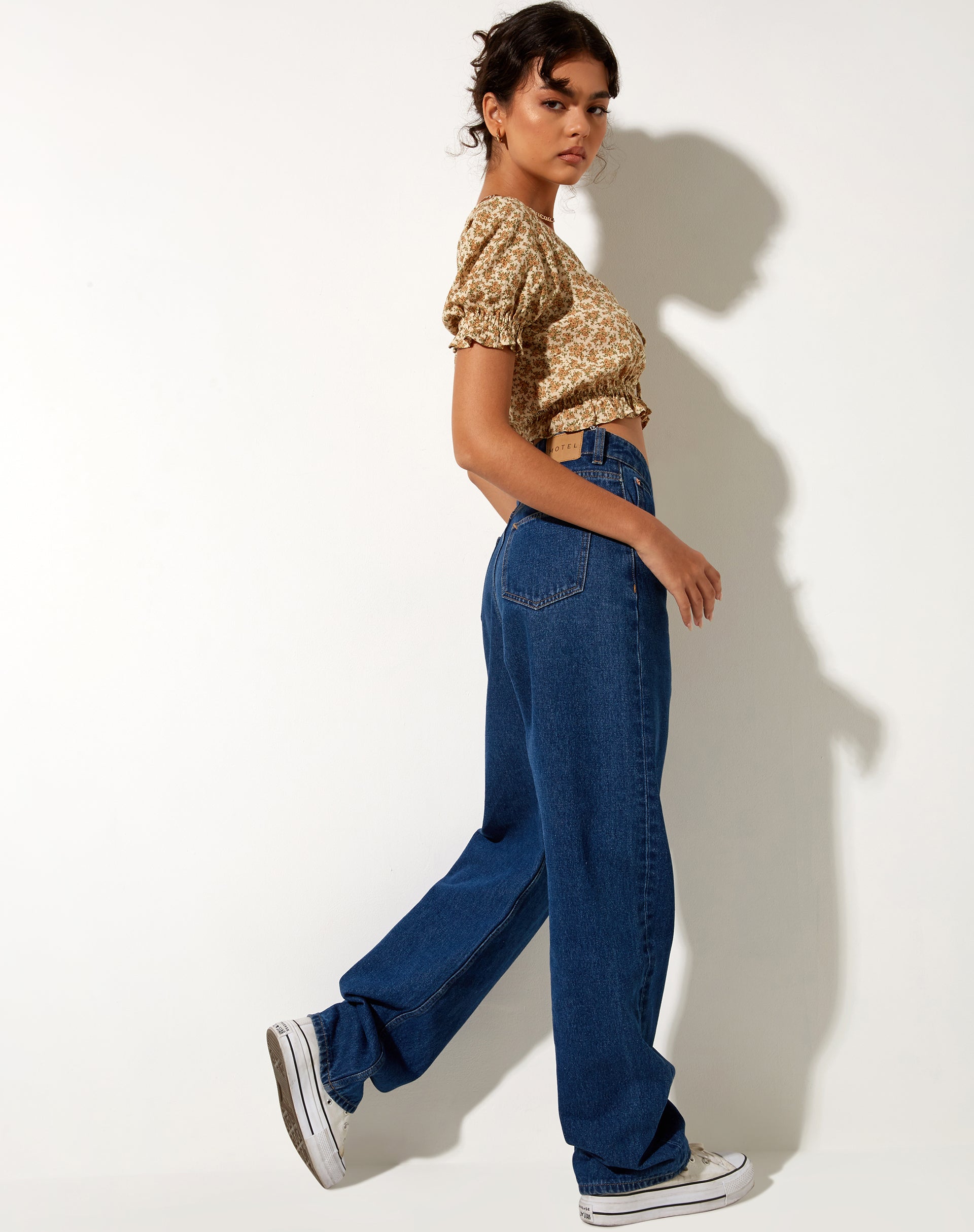 Imagen de Aley Crop Top en Washed Ditsy