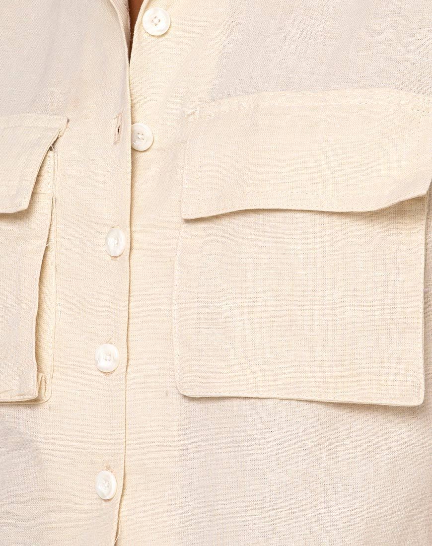 Imagen de la camisa Alka en crudo