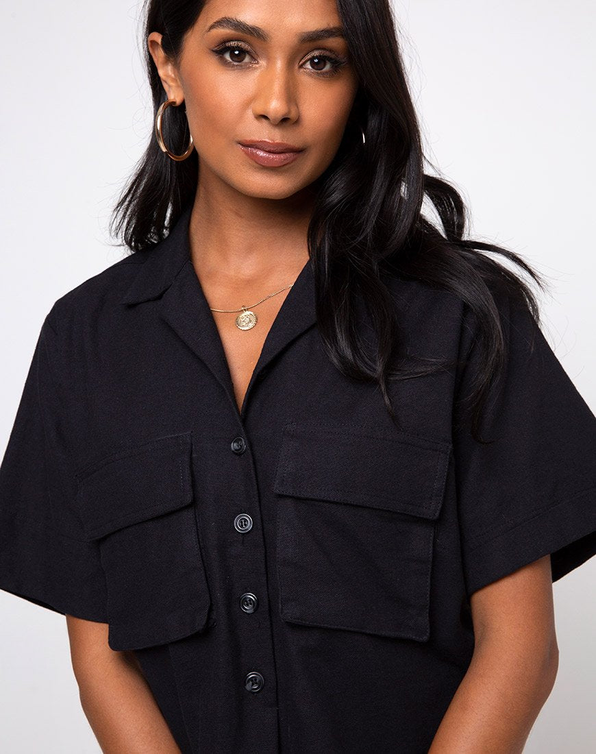Imagen de la camiseta Alka Ultility en negro
