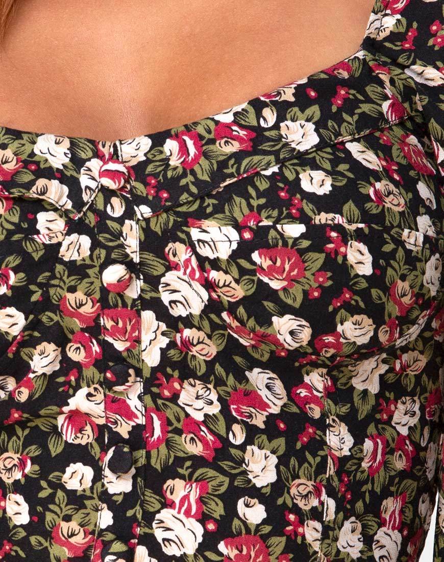 Imagen de Alor Crop Top en Courtney Floral