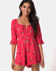 Imagen de Altary Playsuit en Rosa Rouge Pink