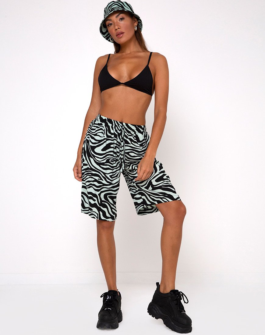 Imagen de Alvaro Short en Wavey Zebra Mint