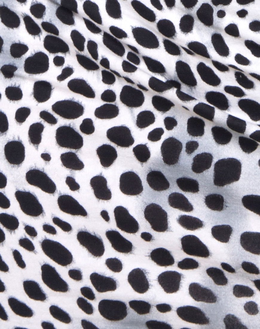 Imagen de Alvina Bodycon Dress in Dalmatian