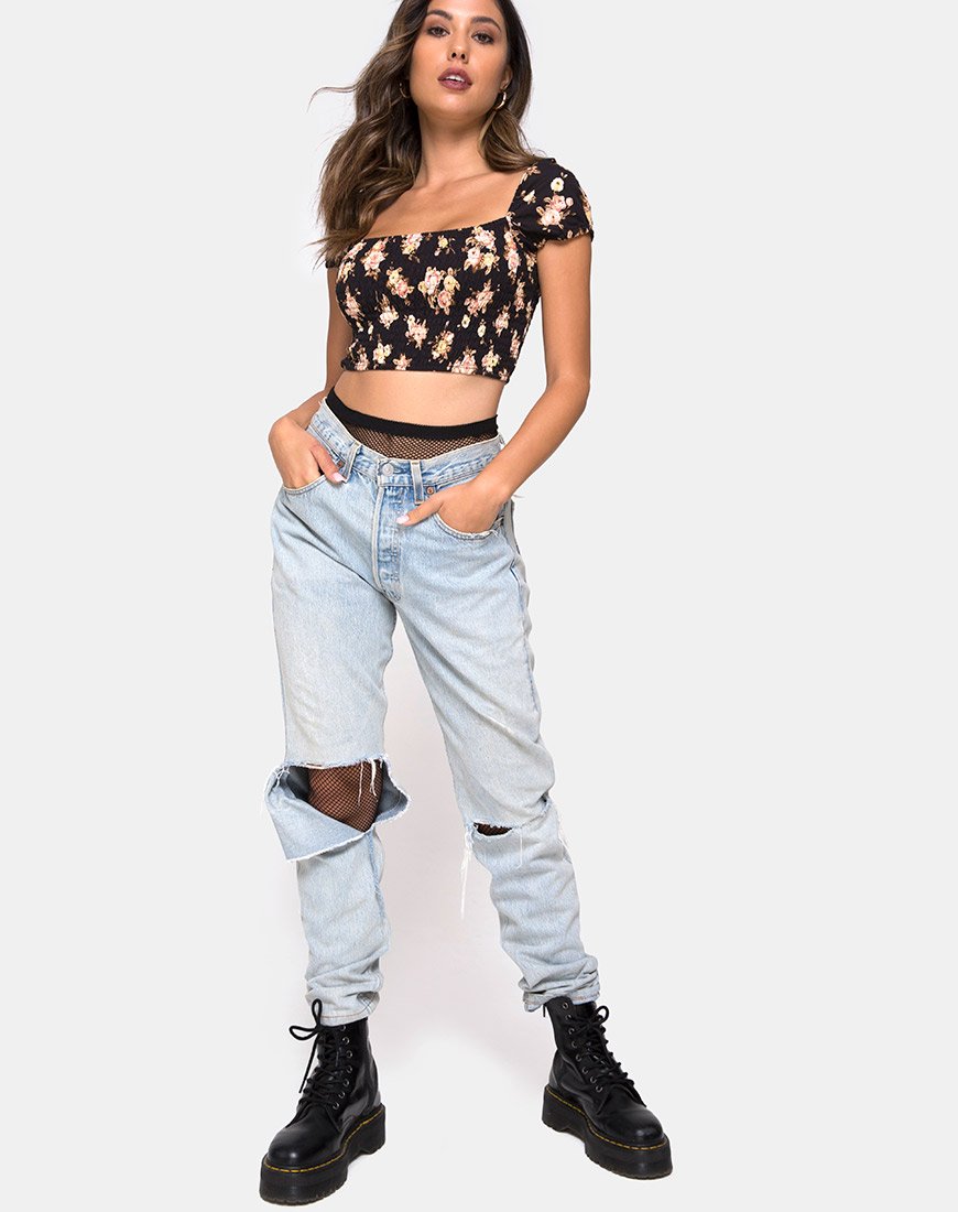 Imagen de Alya Crop Top en Rosa Antiguo