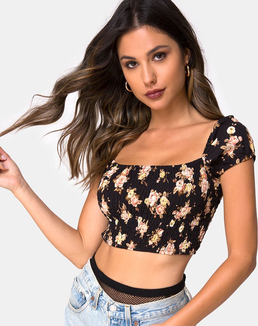 Top Alya en rosa antiguo