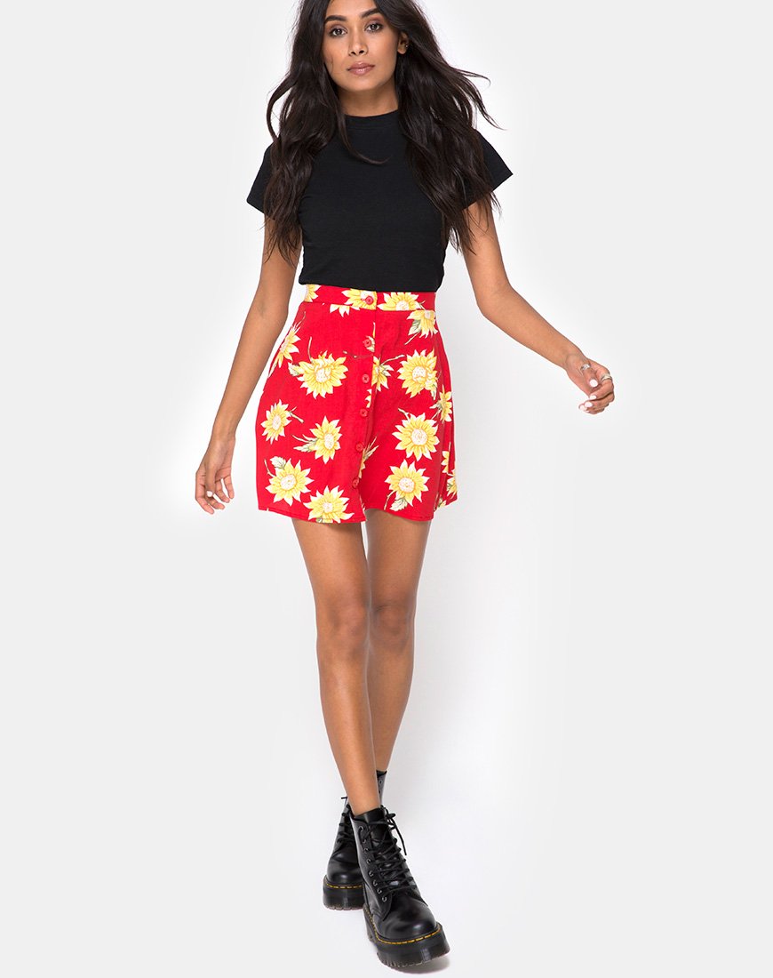 Imagen de Andrea Falda Skater en Sunny Days Rojo