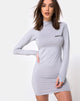 Imagen de Anegan Bodycon Dress in Grey Motel