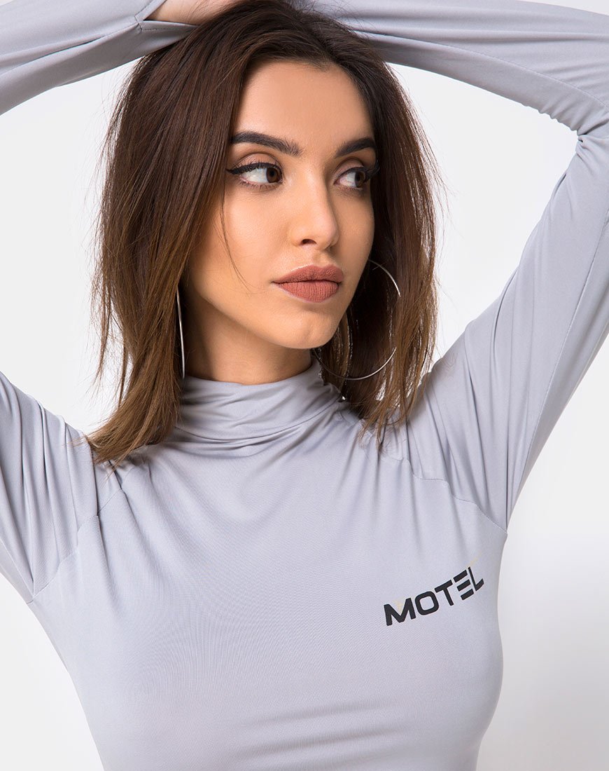 Imagen de Anegan Bodycon Dress in Grey Motel
