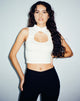 imagen de Annesley Crop Top en marfil