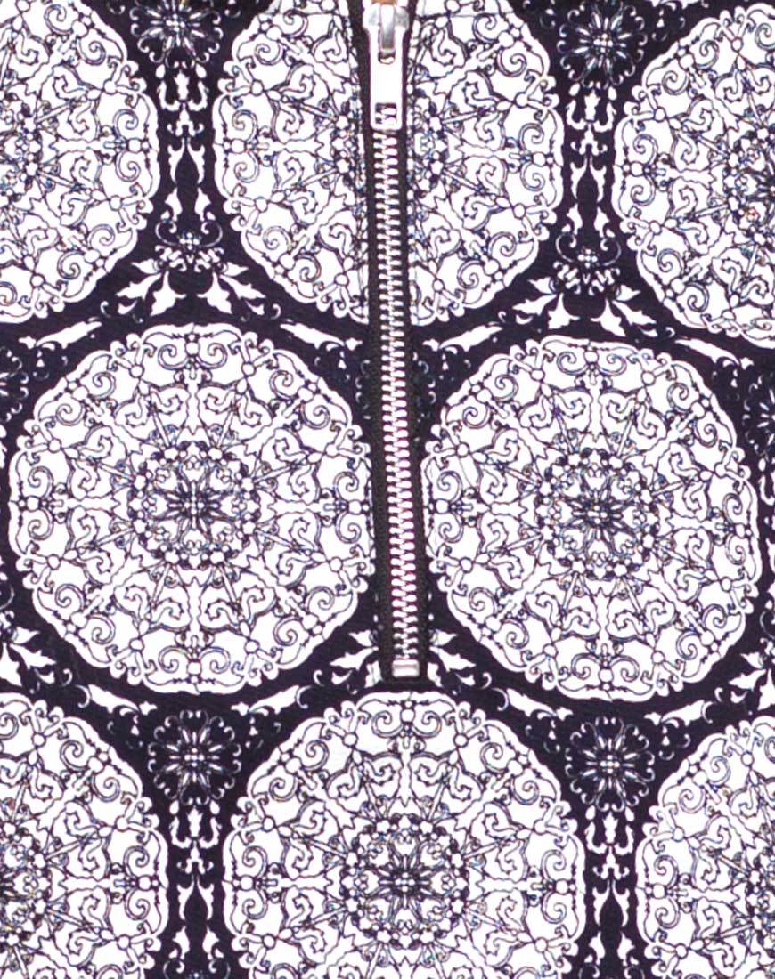 Imagen de Motel Annie A Line Mini Skirt in Mandala Original