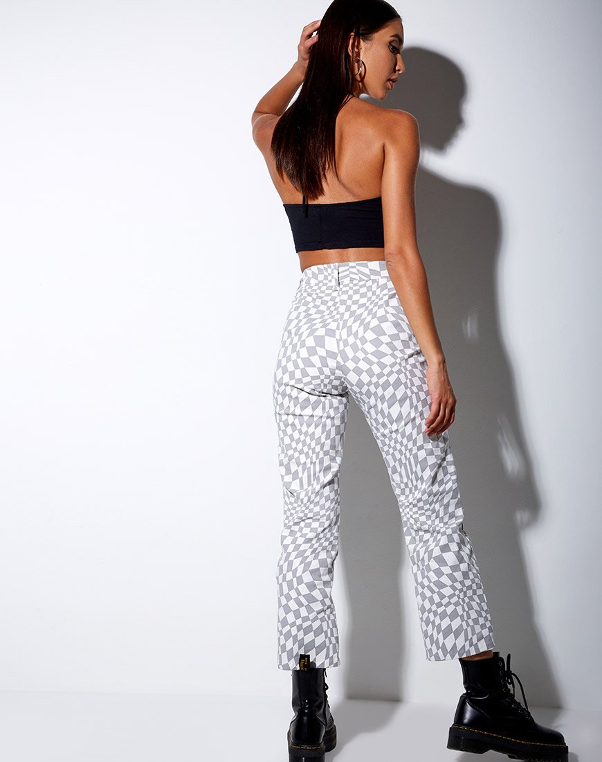 Imagen de April Crop Top en negro Angel en blanco