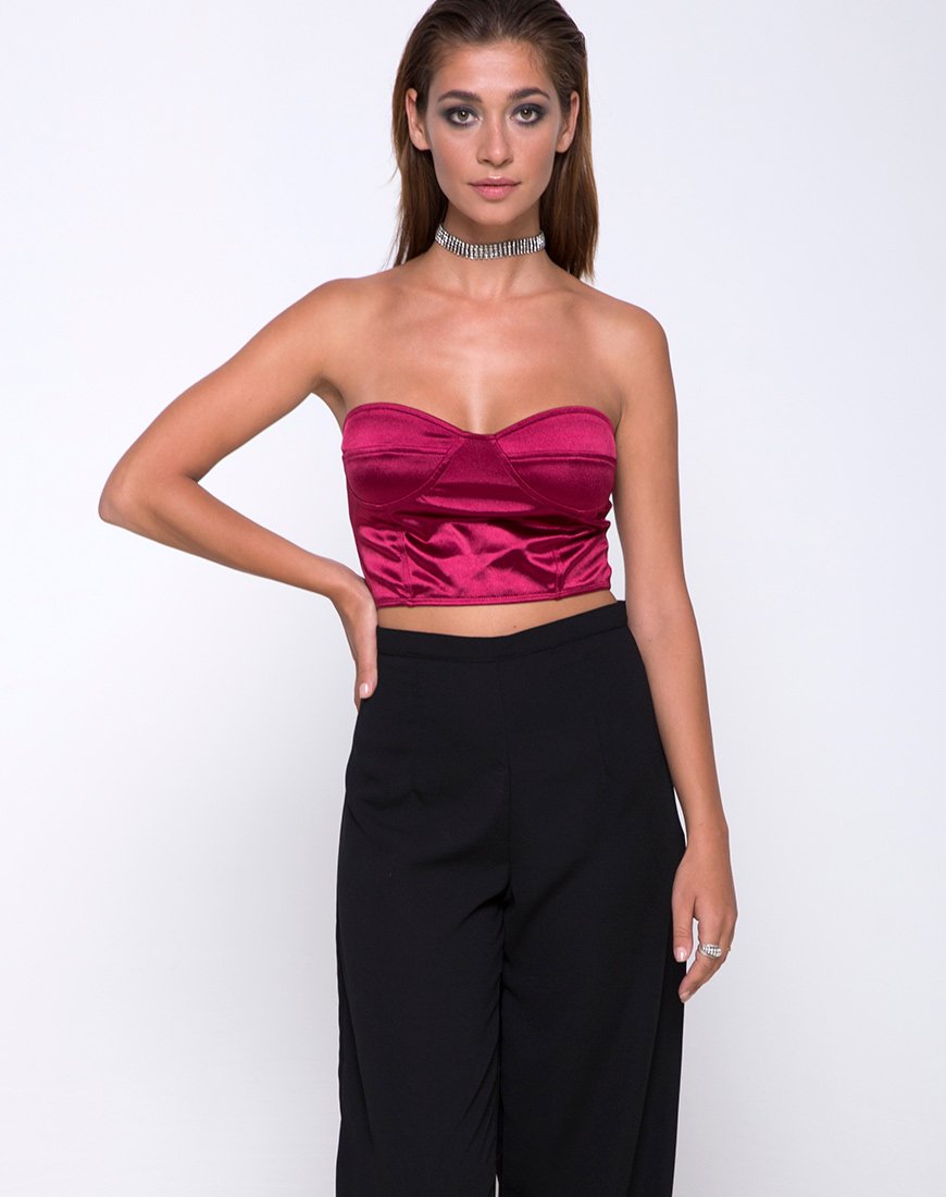 Imagen de Ari Palazzo Pant en negro
