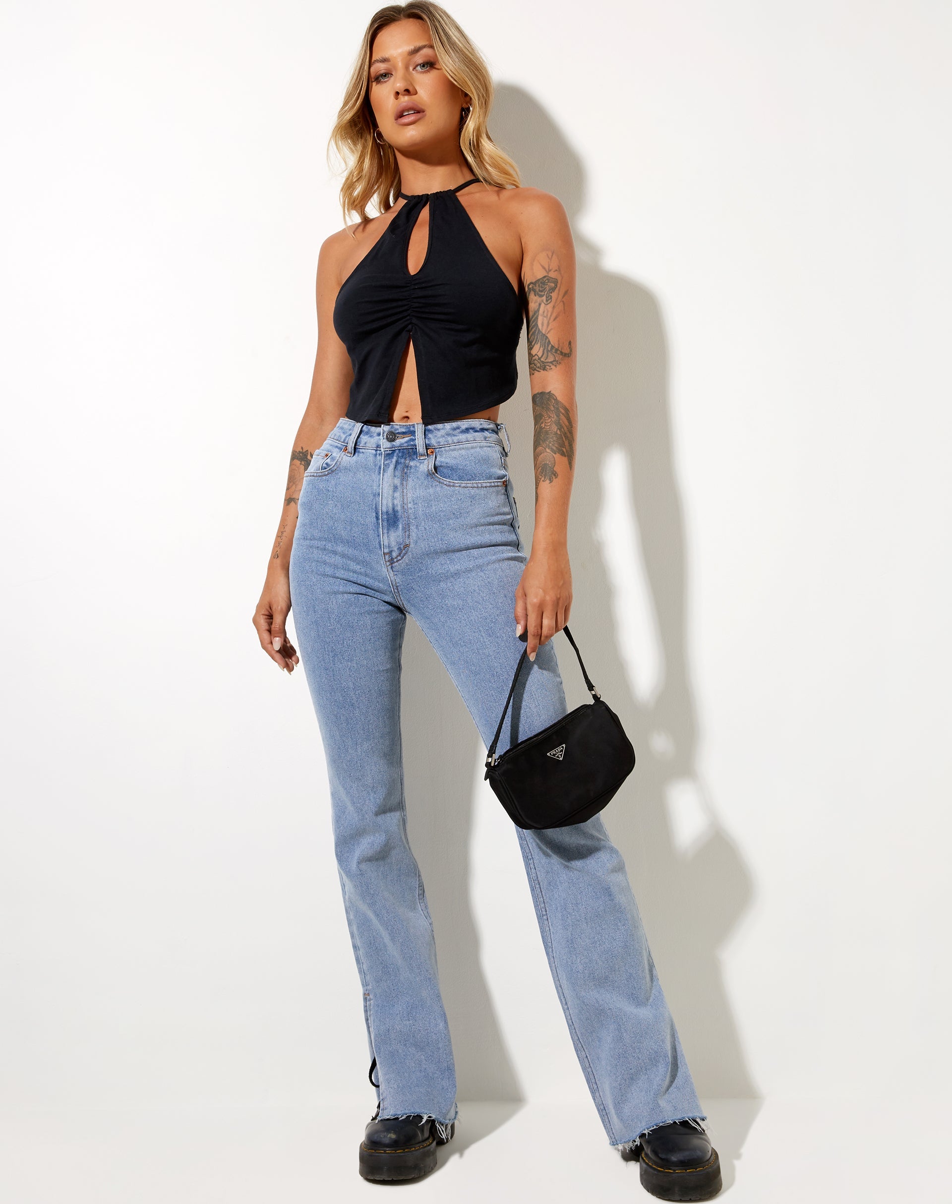 Imagen de Asmi Crop Top en negro