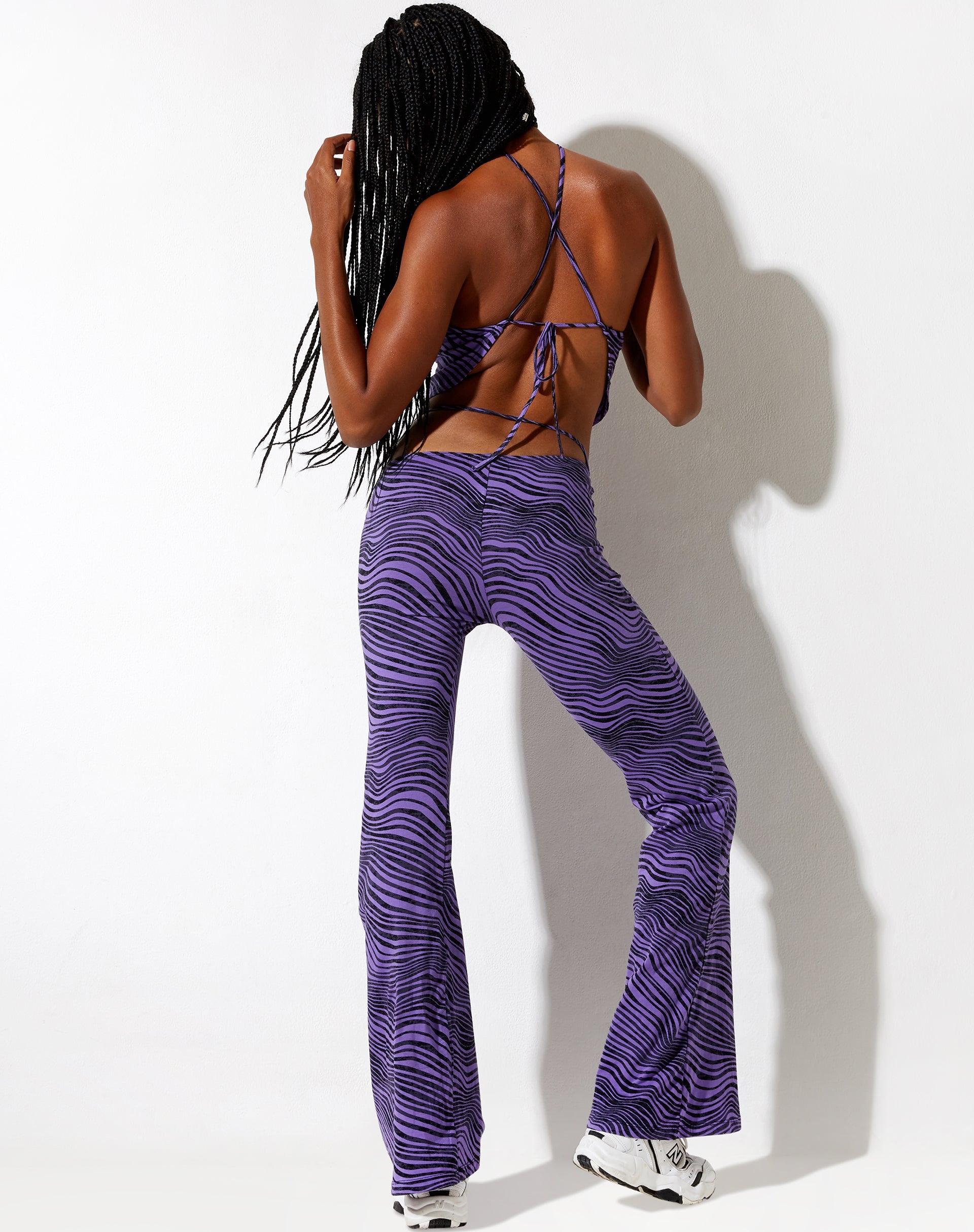 Imagen de Asmi Crop Top en Desert Terrain Púrpura