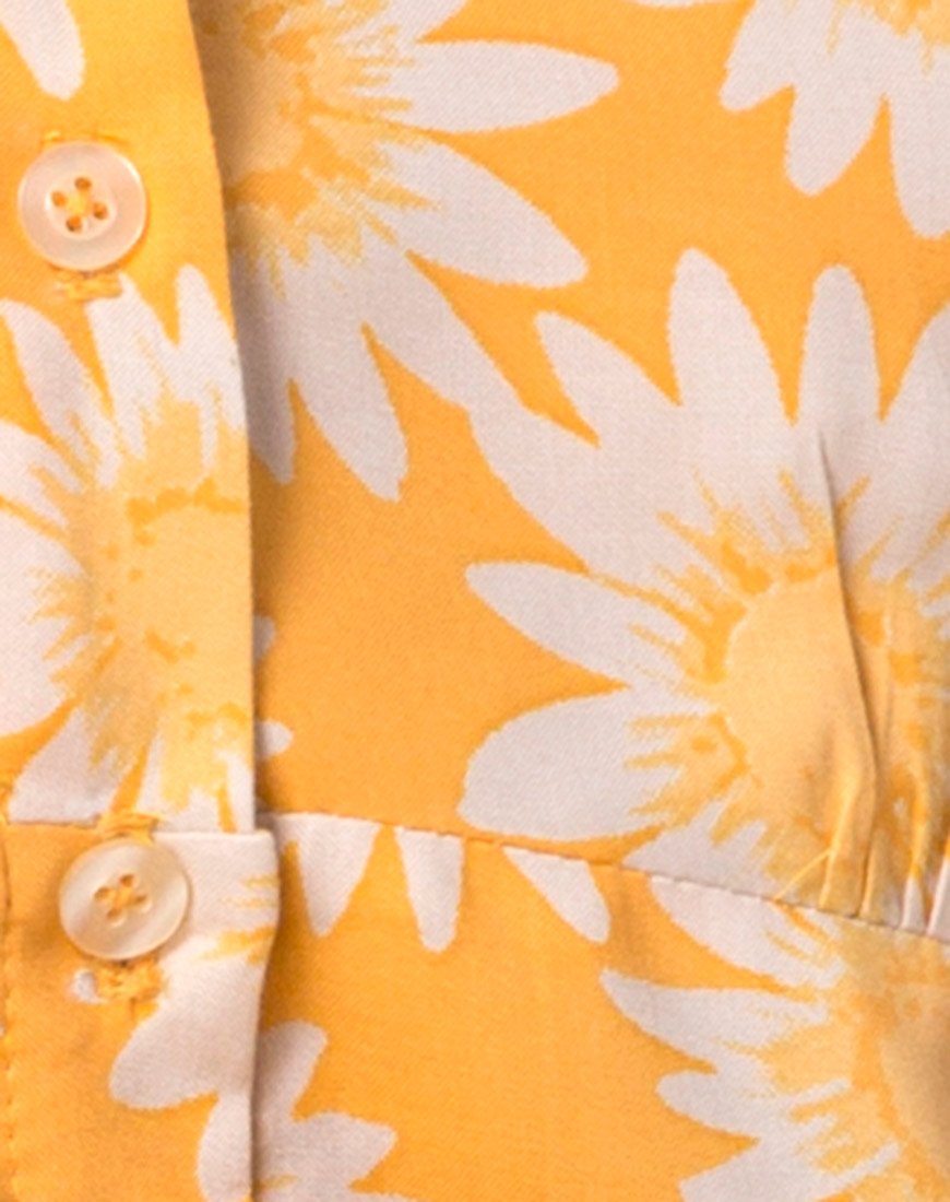 Imagen de Auvaly Slip Dress in Sunkissed Floral Yellow