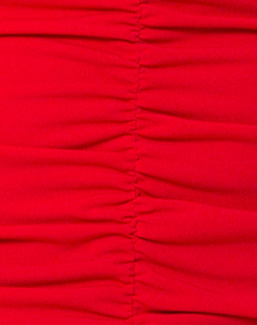 Imagen de Azalea Off The Shoulder Dress in Red