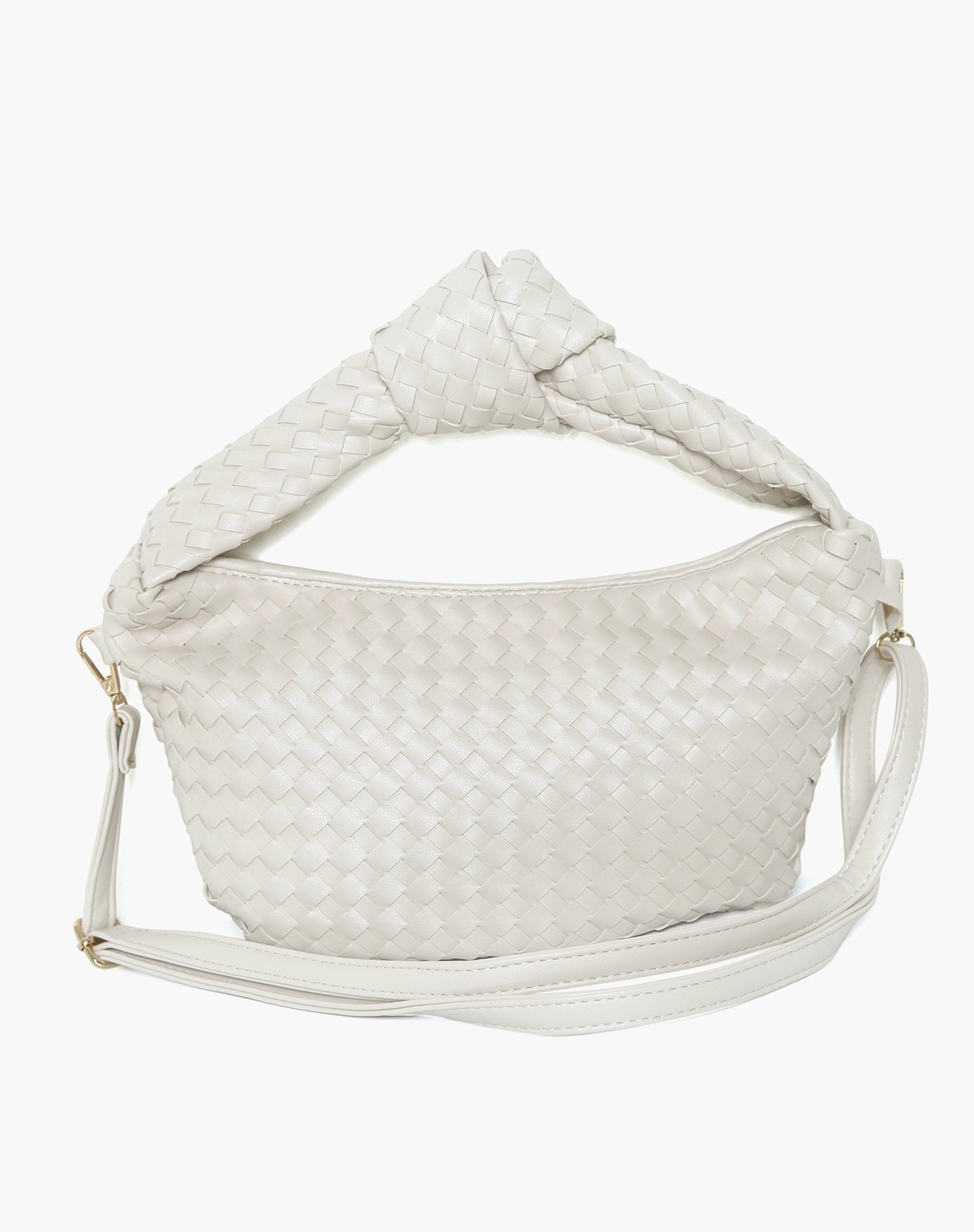 Imagen de la bandolera Dolton en blanco