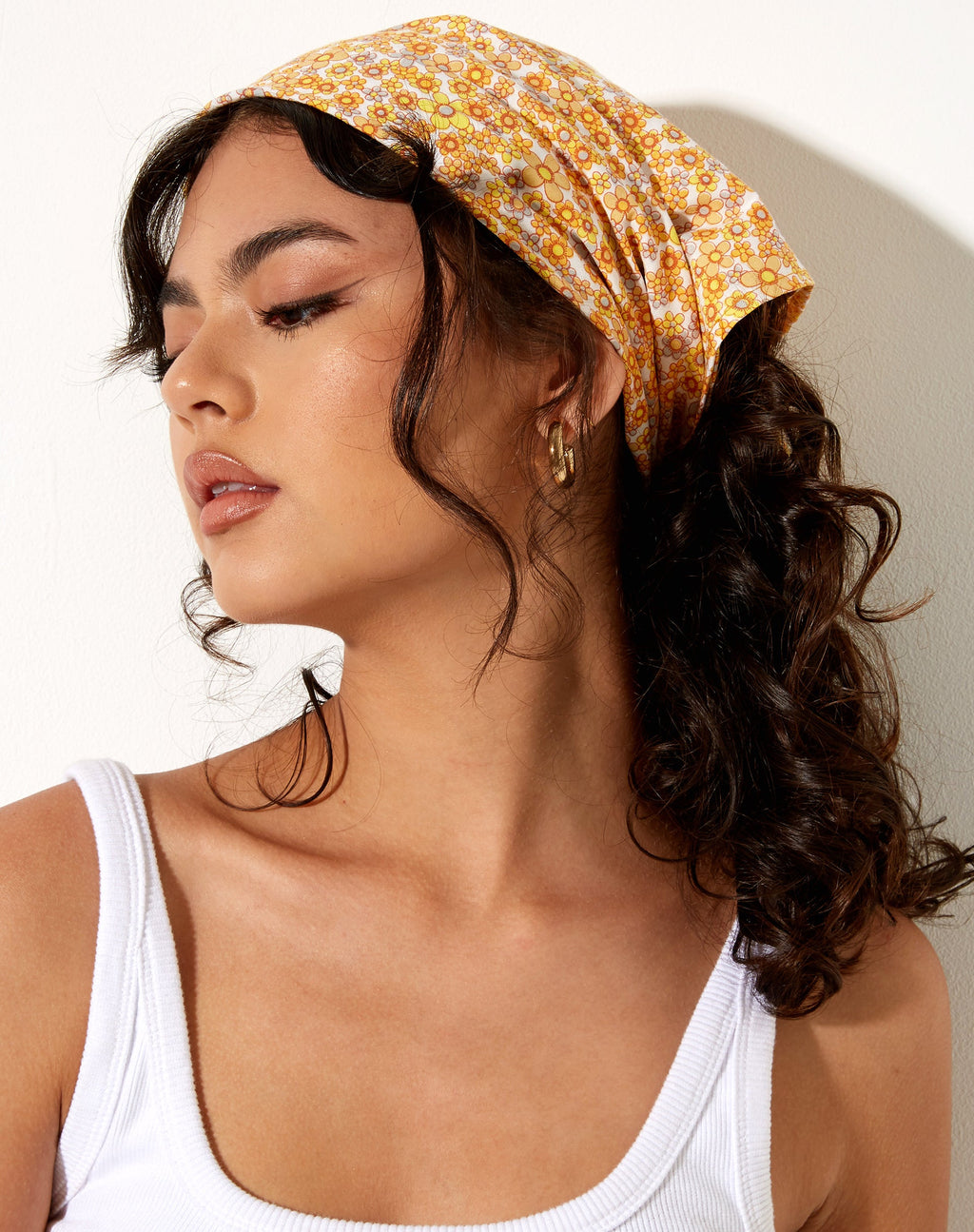 Bandana en Garden Flower Amarillo