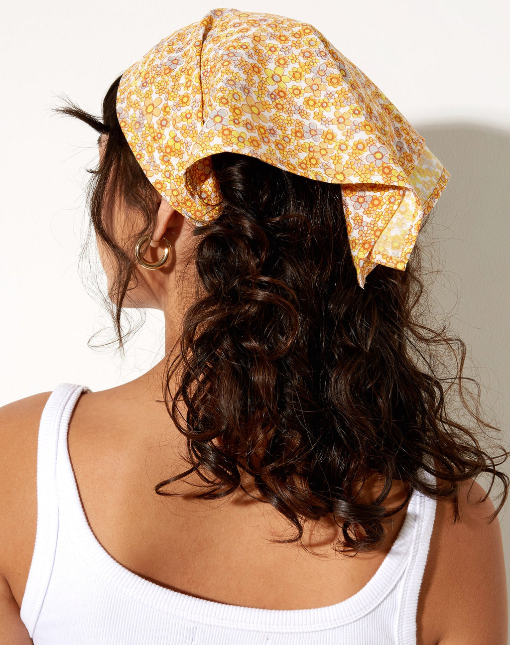 Bandana en Garden Flower Amarillo