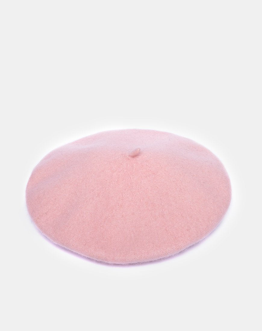 Imagen de Boina de lana en rosa bebé