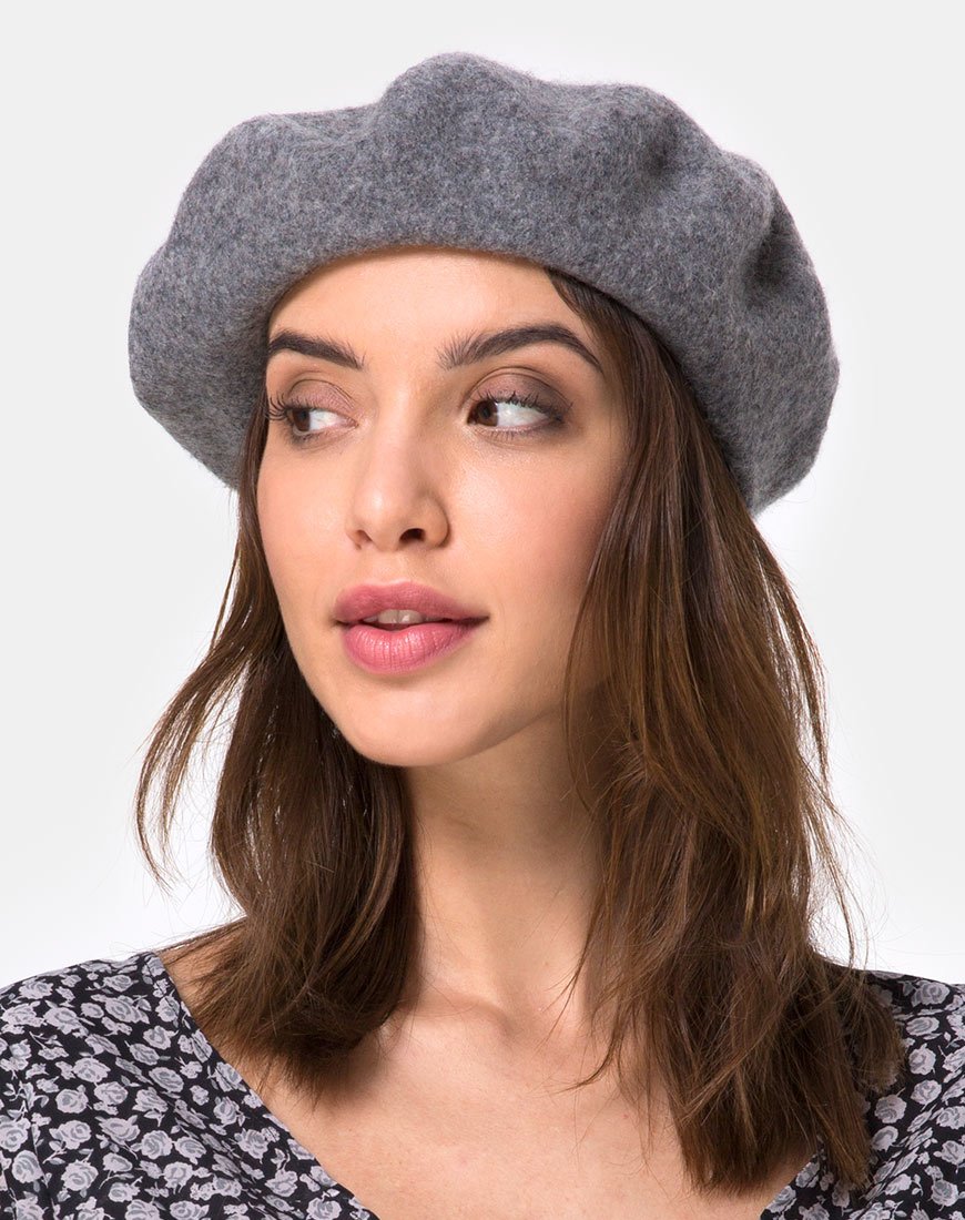 Imagen de Boina de lana gris