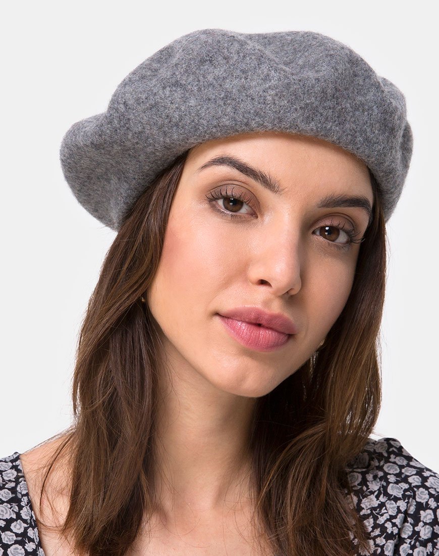 Imagen de Boina de lana gris