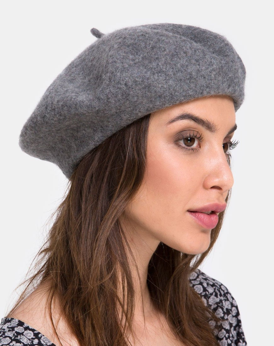 Imagen de Boina de lana gris