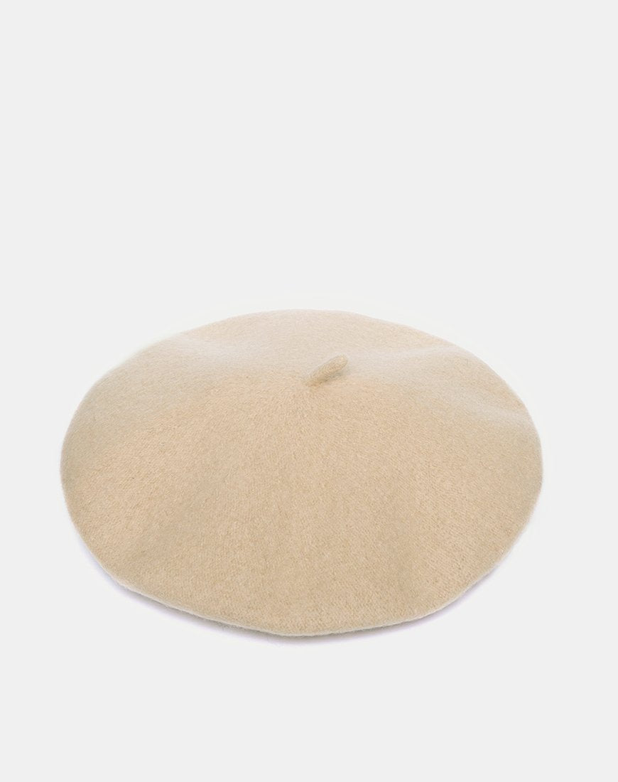 Imagen de Gorro Boina de Lana en Topo