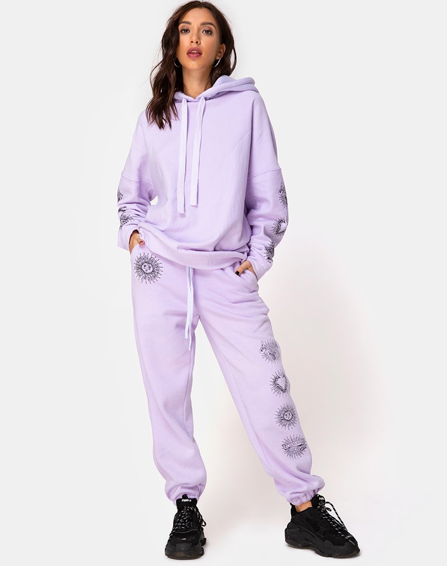 Imagen de Oversize Hoody in Lilac All Of My Bones