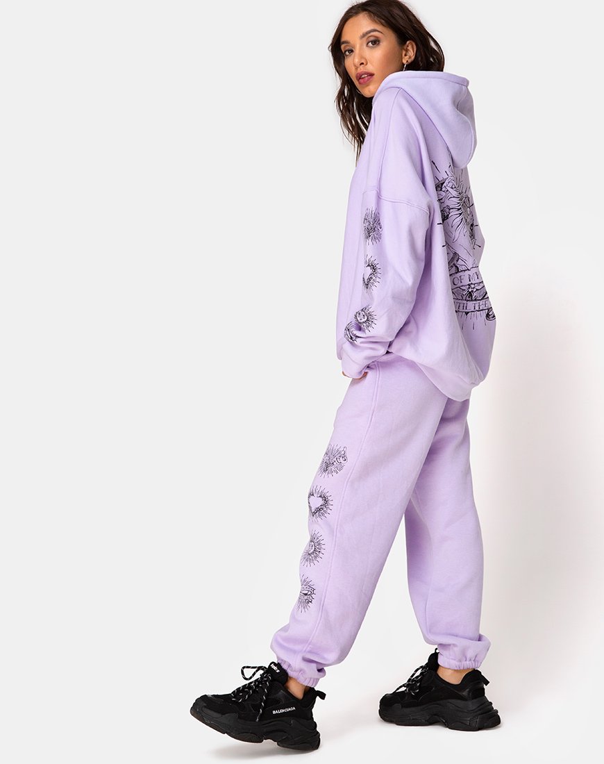 Imagen de Oversize Hoody in Lilac All Of My Bones