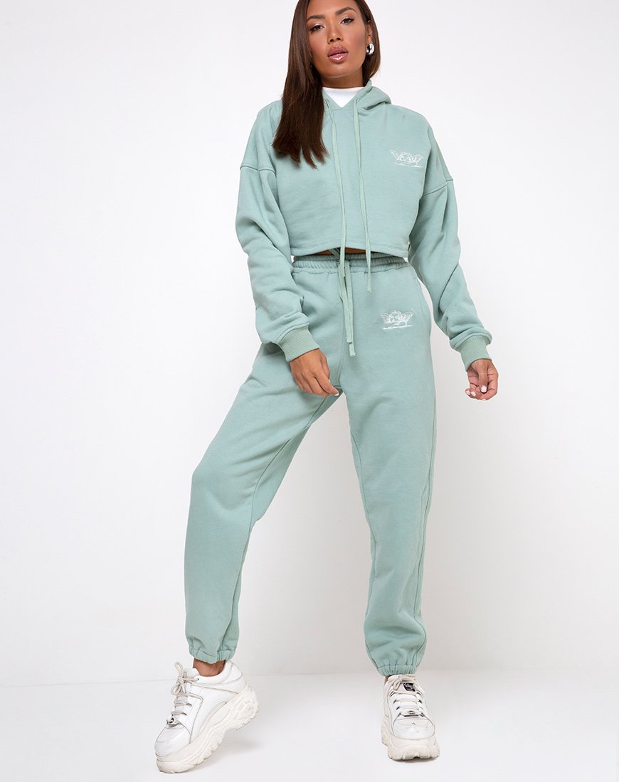 Imagen de Roky Sudadera con capucha en Seafoam Angelo Embro