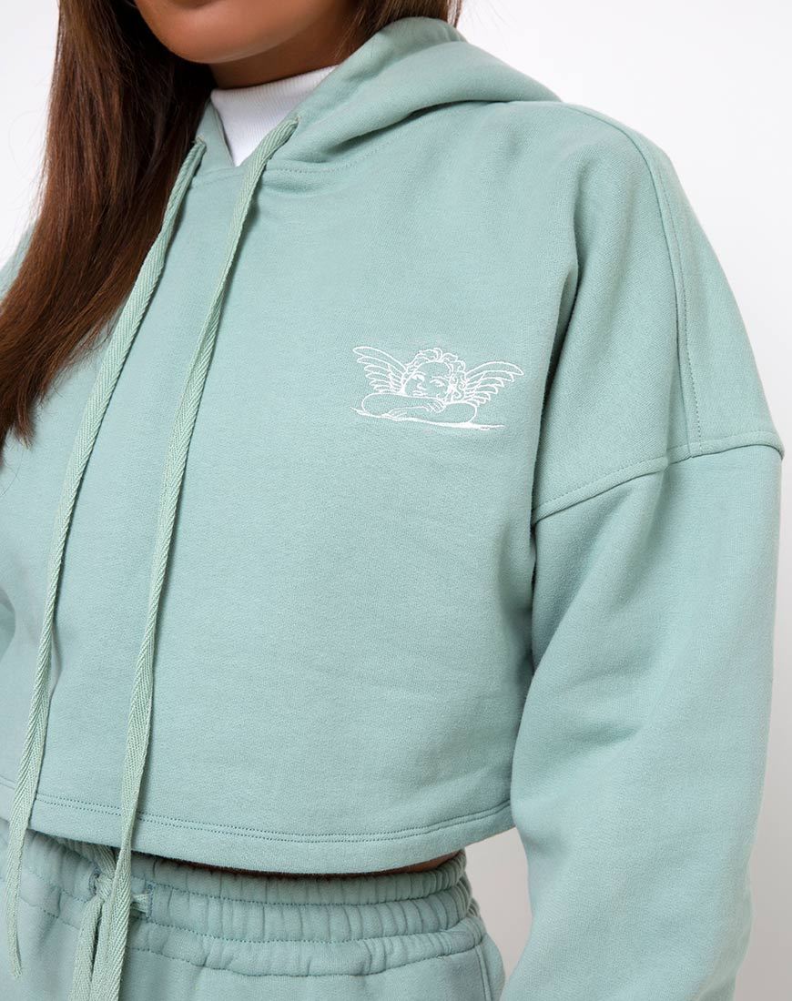 Imagen de Roky Sudadera con capucha en Seafoam Angelo Embro