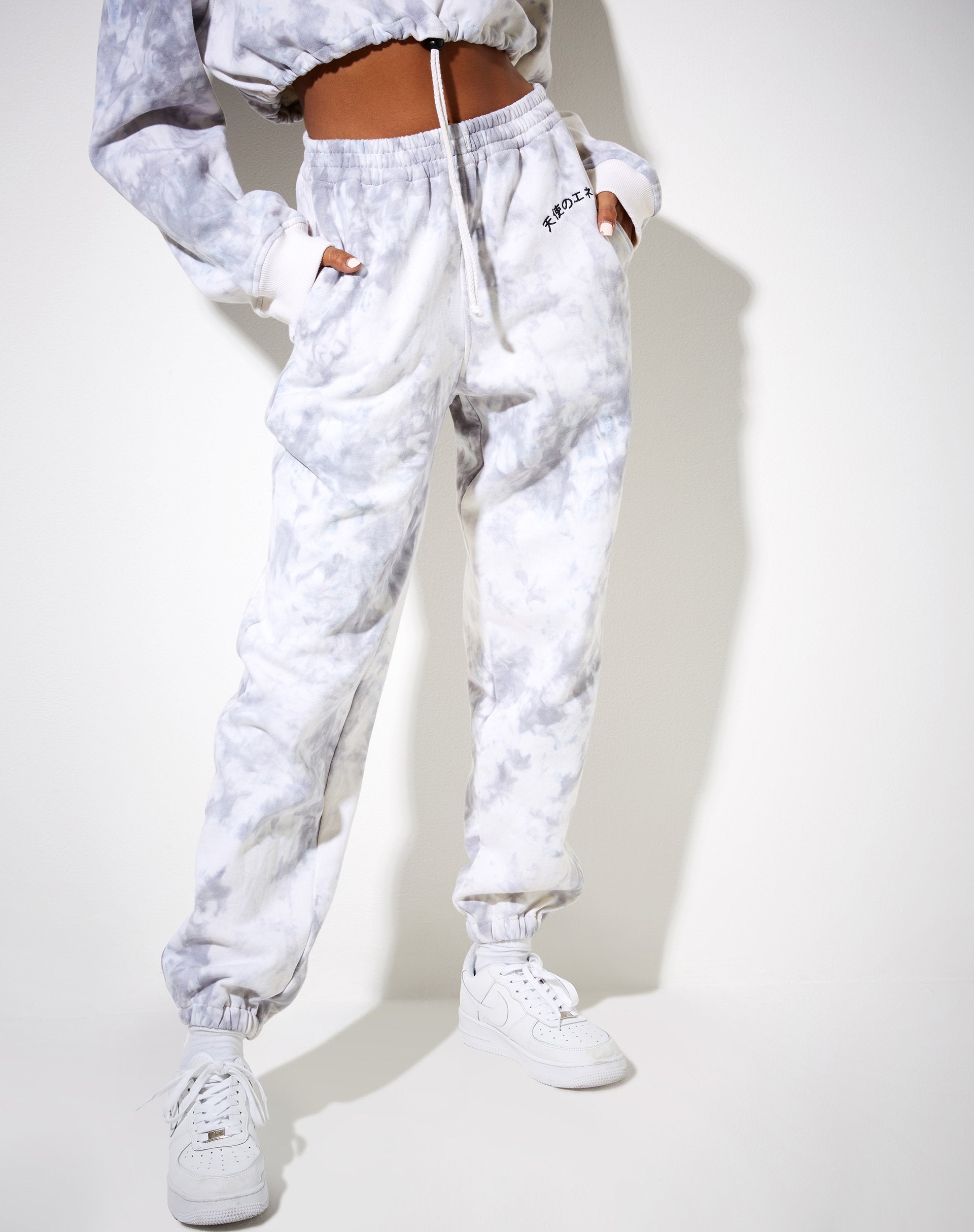 Imagen de Markey Jumper in Grey Tie Dye Angel Energy Embro